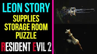 Supplies Storage Room  RESIDENT EVIL 2 REMAKE [upl. by Holub587]