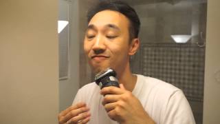 Braun Syncro Shaver 9090cc 1st ImpressionShave August 2015 [upl. by Cecelia]