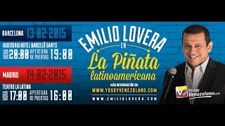 EMILIO LOVERA EN ESPAÑA [upl. by Nicholson]