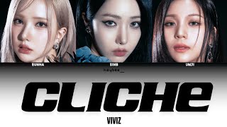 vivizofficial  VIVIZ  CLICHÉ Easy Lyrics Translate Indonesia [upl. by Gamaliel991]