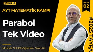 Ayt6 Parabol Konu Anlatımı  Tek Video  Pdf öğrenmegarantili [upl. by Georg]