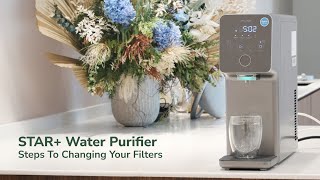 How to Change the Filters for your Futur Living STAR Water Purifier [upl. by Burnett245]