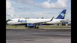 Voo Completo Recife SBRF para Guarulhos  São Paulo SBGR A320Neo Azul Linhas Aéreas 02012019 [upl. by Ahsiei798]