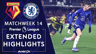 Watford v Chelsea  PREMIER LEAGUE HIGHLIGHTS  1212021  NBC Sports [upl. by Acirretal69]