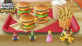 Burger Builders  Super Mario Party Jamboree [upl. by Ueih]