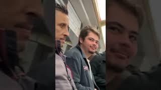 La pire blague dans le métro à Lille 😂 [upl. by Trinee]