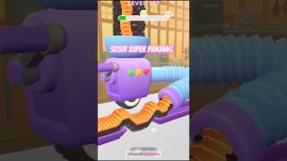 Sushi Super Panjang  Sushi Roll 3D Level 177 game shorts [upl. by Alessig]