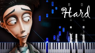 Victors Piano Solo from Corpse Bride  Piano Tutorial [upl. by Dyl410]