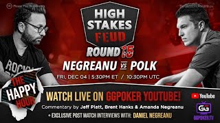 High Stakes Feud  Negreanu vs Polk  Round 15  Exclusive Interview with DNegs [upl. by Bain]