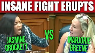 Fight ERUPTS at INSANE House Hearing FULL VIDEO  Marjorie Taylor Greene Jasmine Crockett AOC [upl. by Eahsan242]