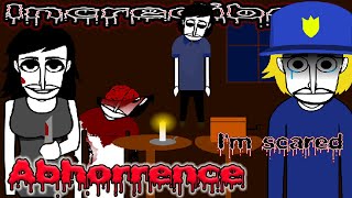 Scary and Creepy Mod Incredibox  Abhorrence  Music Producer  Super Mix [upl. by Anaujit72]