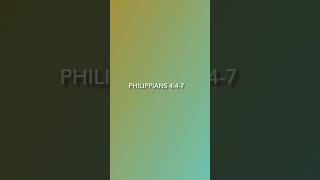 Bible Verse  Philippians447 NKJV Jesus Love BibleverseFaith [upl. by Hannahc]