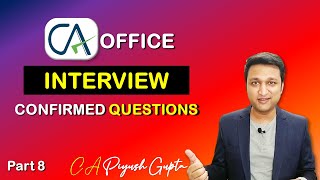 6 CA Firm Interview Questions amp Answers Accountant Job Interview Questions [upl. by Anujra]