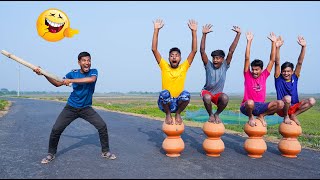 Very Special Trending Funny Comedy Video 2023😂Amazing Comedy Video 2023 Episode 257 by Bidik Fun Tv [upl. by Irv]