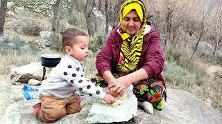 Walnut Tea  Hunza Tea  Walnut  Village cooking  Hunza Valley [upl. by Anotyal]