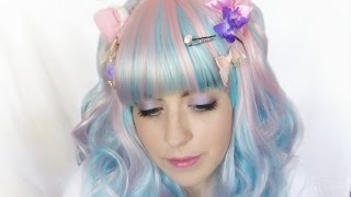 Kawaii Pastel Makeup Tutorial [upl. by Trillbee]