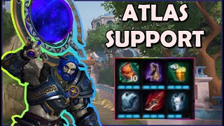 MY FAVORITE SUPPORT Smite AZ Support Season 11 Atlas Support Conquest Gameplay [upl. by Mauro]