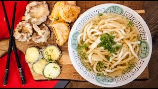 Udon Noodle Broth amp Tempura Veg  SORTED Eats Japan  Sorted Food [upl. by Blackmun]