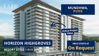 Horizon Highgroves Mundhwa Pune  ☎️8800837166  3 BHK Sample Flat  3bhkflats [upl. by Darrick916]