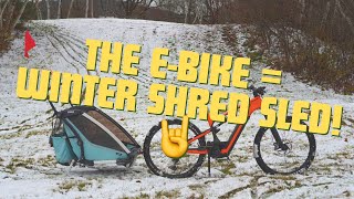 Winter Wonderland eBike Shred Sled [upl. by Hutchings]