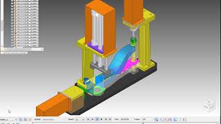 BIW ROBOTIC FIXTURE DESIGN amp SEQUENCE OF OPERATION [upl. by Bysshe]