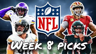 Who Wins the Battle of Top Picks the NFCs Premier Franchises amp All NFL Week 8 Picks [upl. by Romeo]