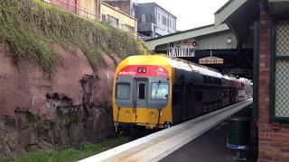 NSW Trainlink  V Sets  Departing Lithgow [upl. by Kentigerma]