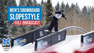 Jeep Men’s Snowboard Slopestyle FULL COMPETITION  X Games Aspen 2023 [upl. by Artinak]