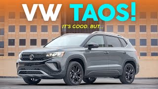 Crossovers Are Taking Over – 2024 Volkswagen Taos Review [upl. by Hilliary]