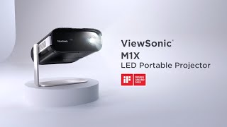 ViewSonic M1X Portable LED Projector [upl. by Anahtor785]