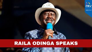 LIVE AZIMIO LEADER RAILA ODINGA ADDRESSES THE NATION [upl. by Maghutte]