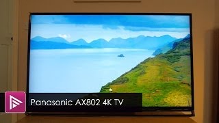 Panasonic TX 50AX802 Ultra HD 4K TV Review [upl. by Sidman]