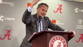 Alabama Basketball  Nate Oats recaps 7264 win over McNeese State [upl. by Monahan]