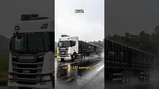 Os cinco caminhões SCANIA mais vendidos no Brasil [upl. by Binah]