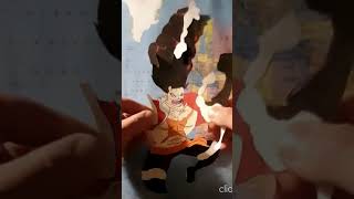 Dessiner luffy en 3D découpage art dessin drawing [upl. by Chuch724]