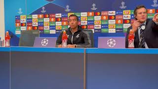 Giovanni van Bronckhorst Rangers vs Ajax press conference in full [upl. by Enida]