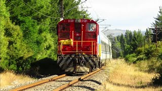 CONTINGENCIA EN LA VÍA FEPASA 1301 REMOLCANDO AL CORTO LAJA  crrc SFE203 CHILE [upl. by Shoifet]