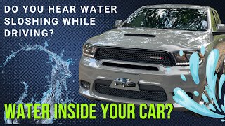 Why do I hear water sloshing in my car Here is how to fix it [upl. by Nalad]