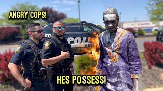 Doing Rituals In Front Of Cops Prank [upl. by Beverlee]