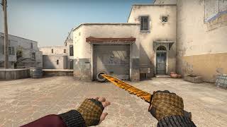 CSGO BAYONET M9 TIGER TOOTH FACTORY NEW  HAND WRAPS DESERT SHAMAGH FACTORY NEW  SKIN SHOWCASE [upl. by Nalced827]