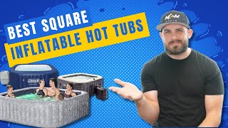 Best Square Inflatable Hot Tub in 2024 [upl. by Trilbie]