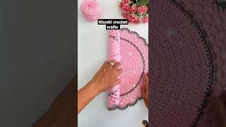 How to crochet ❤️ Lovely crochet thalposh diy handmade thalpos crocheting woolenthalposh [upl. by Jacquelin964]