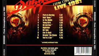 Dokken  Hit And Run Unreleased Track 1981 [upl. by Adnoluy]