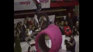 X trial Milano 2012 CADUTA Tarres crash JTG Jotagas [upl. by Loutitia]