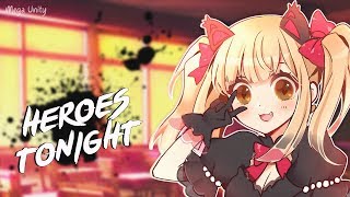 Nightcore  Heroes Tonight  Lyrics [upl. by Walworth]