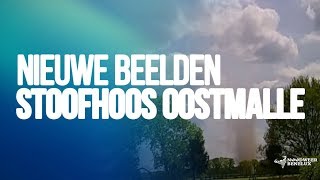 Nieuwe beelden stofhoos Oostmalle [upl. by Nobell384]