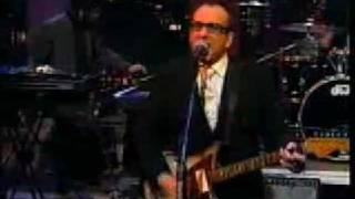 Elvis Costello  Peace Love and Understanding Live on the Letterman Show [upl. by Elsy678]