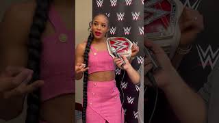 Bianca Belair Interview Royal Rumble [upl. by Ecitnerp997]