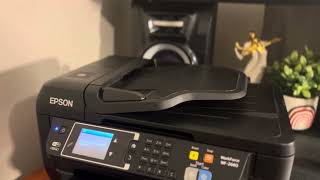 How to change Ink Epson W2660 [upl. by Novit]