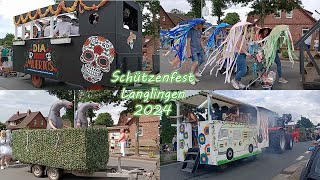 Schützenfest Langlingen 2024  Der Umzug [upl. by Arayk]